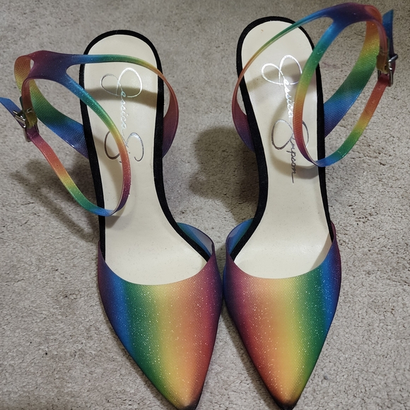 Jessica Simpson Shoes - Jessica Simpson Women's Rainbow Heels